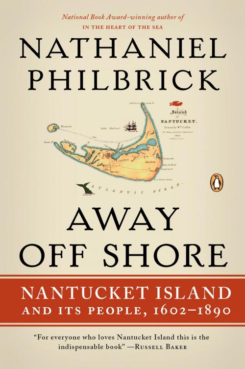 Cover of the book Away Off Shore by Nathaniel Philbrick, Penguin Publishing Group