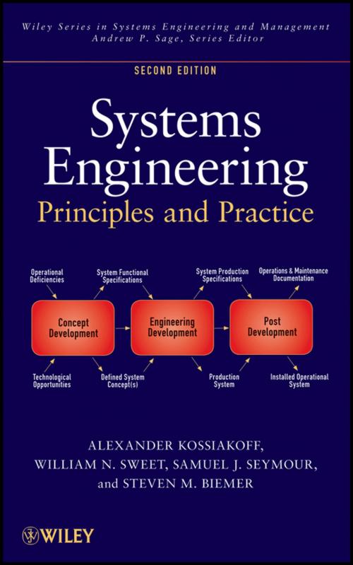 Cover of the book Systems Engineering Principles and Practice by Alexander Kossiakoff, William N. Sweet, Samuel J. Seymour, Steven M. Biemer, Wiley