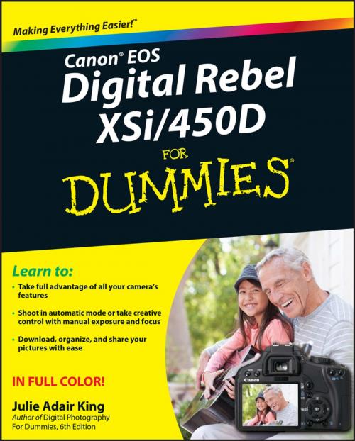 Cover of the book Canon EOS Digital Rebel XSi/450D For Dummies by Julie Adair King, Wiley