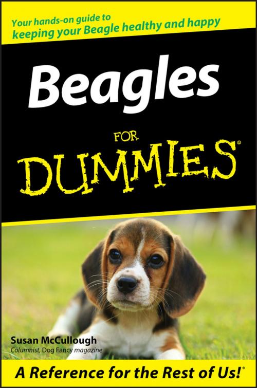 Cover of the book Beagles For Dummies by Susan McCullough, Wiley