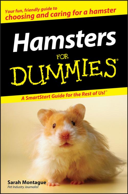 Cover of the book Hamsters For Dummies by Sarah Montague, Wiley