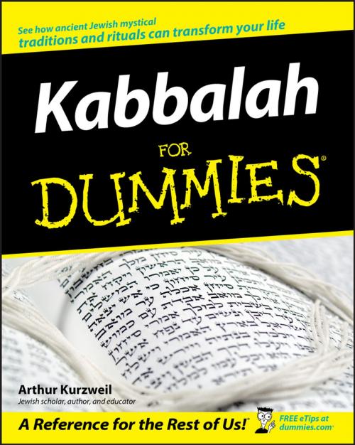 Cover of the book Kabbalah For Dummies by Arthur Kurzweil, Wiley