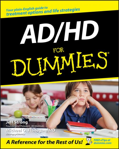 Cover of the book AD / HD For Dummies by Jeff Strong, Michael O. Flanagan, Wiley