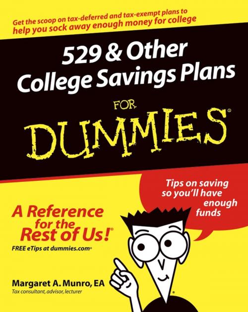Cover of the book 529 and Other College Savings Plans For Dummies by Margaret A. Munro, Wiley