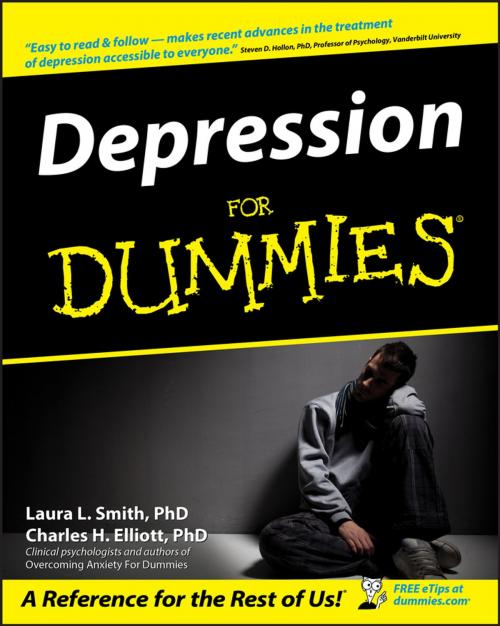 Cover of the book Depression For Dummies by Charles H. Elliott, Laura L. Smith, Wiley