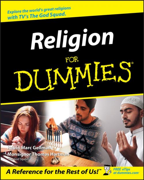 Cover of the book Religion For Dummies by Rabbi Marc Gellman, Monsignor Thomas Hartman, Wiley