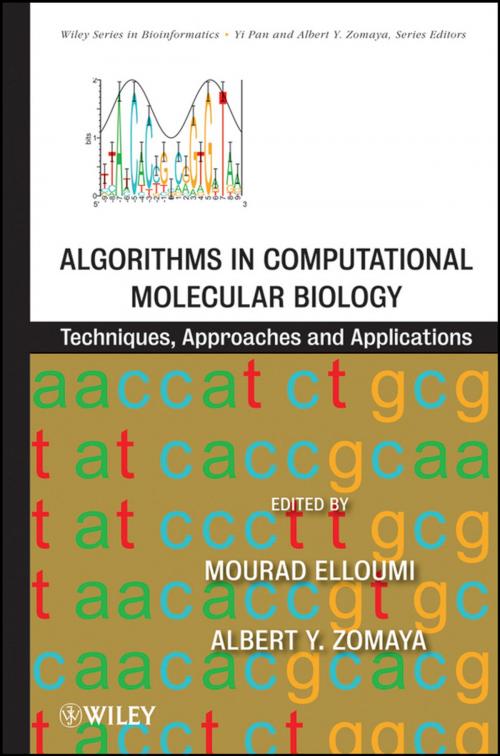 Cover of the book Algorithms in Computational Molecular Biology by Mourad Elloumi, Albert Y. Zomaya, Wiley