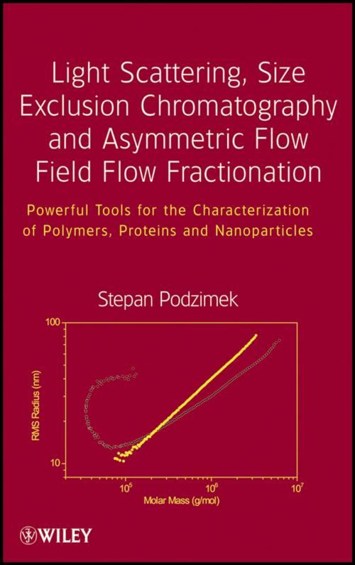 Cover of the book Light Scattering, Size Exclusion Chromatography and Asymmetric Flow Field Flow Fractionation by Stepan Podzimek, Wiley