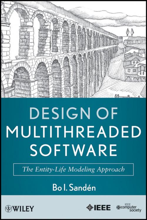 Cover of the book Design of Multithreaded Software by Bo I. Sanden, Wiley
