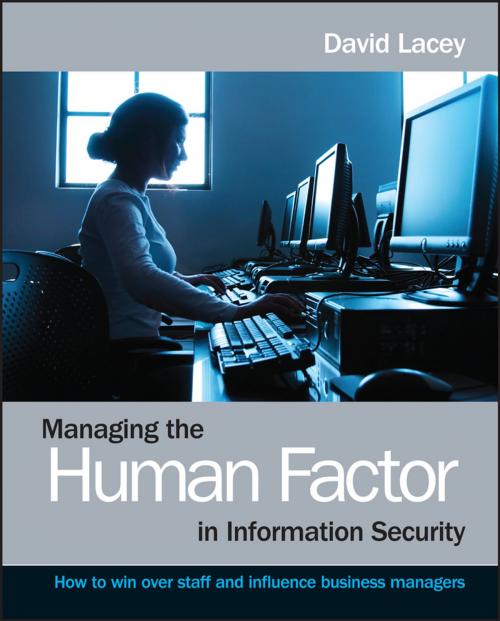 Cover of the book Managing the Human Factor in Information Security by David Lacey, Wiley