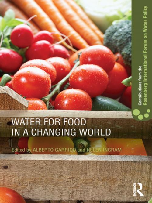 Cover of the book Water for Food in a Changing World by , Taylor and Francis