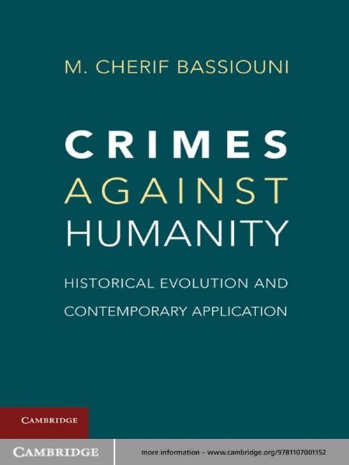 Cover of the book Crimes against Humanity by M. Cherif  Bassiouni, Cambridge University Press