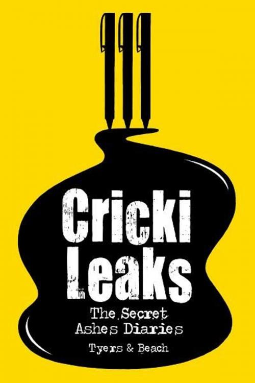 Cover of the book CrickiLeaks by Alan Tyers, Gin & Juice Beach, Bloomsbury Publishing