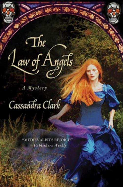 Cover of the book The Law of Angels by Cassandra Clark, St. Martin's Press