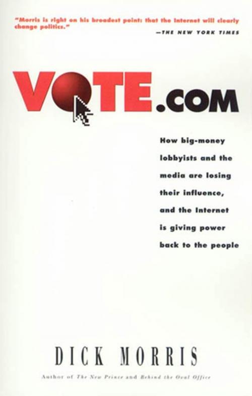 Cover of the book Vote.com by Dick Morris, St. Martin's Press