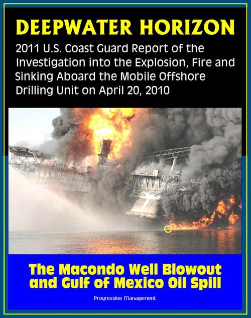 Cover of the book Deepwater Horizon Gulf of Mexico Oil Spill: 2011 U.S. Coast Guard Report of the Investigation into the Explosion, Fire, and Sinking aboard the Mobile Offshore Drilling Unit (April 20, 2010) by Progressive Management, Progressive Management