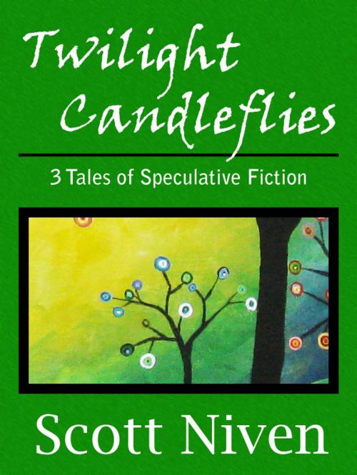 Cover of the book Twilight Candleflies: 3 Tales of Speculative Fiction by Scott Niven, Scott Niven