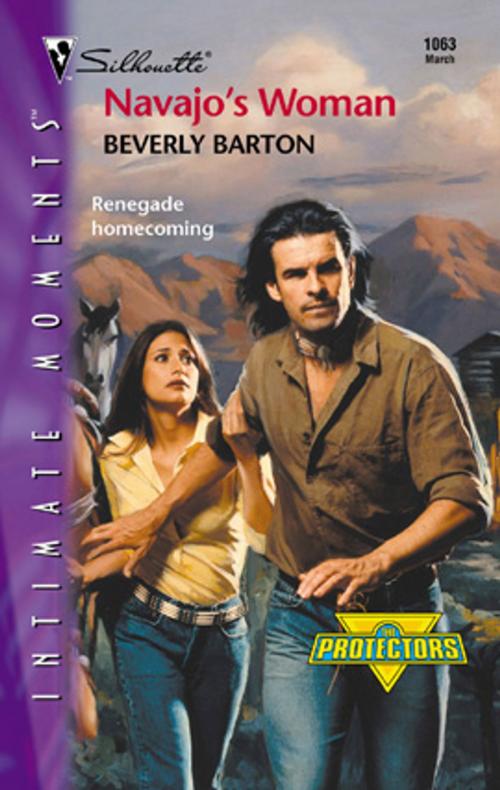 Cover of the book Navajo's Woman by Beverly Barton, Silhouette