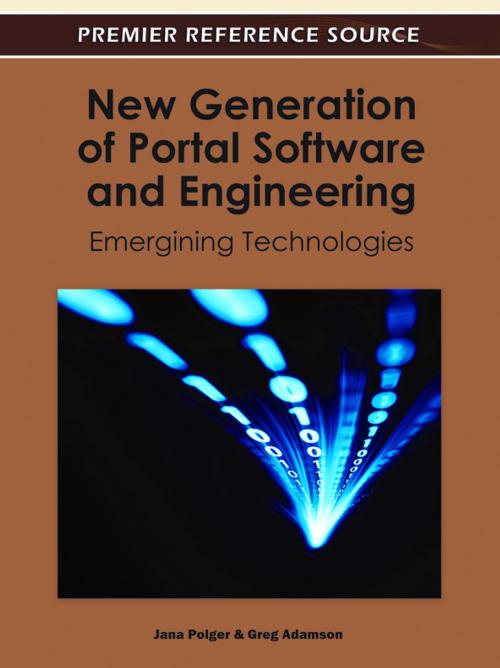 Cover of the book New Generation of Portal Software and Engineering by , IGI Global