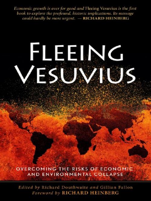 Cover of the book Fleeing Vesuvius by Richard Douthwaite and Gillian Fallon. Editors, New Society Publishers