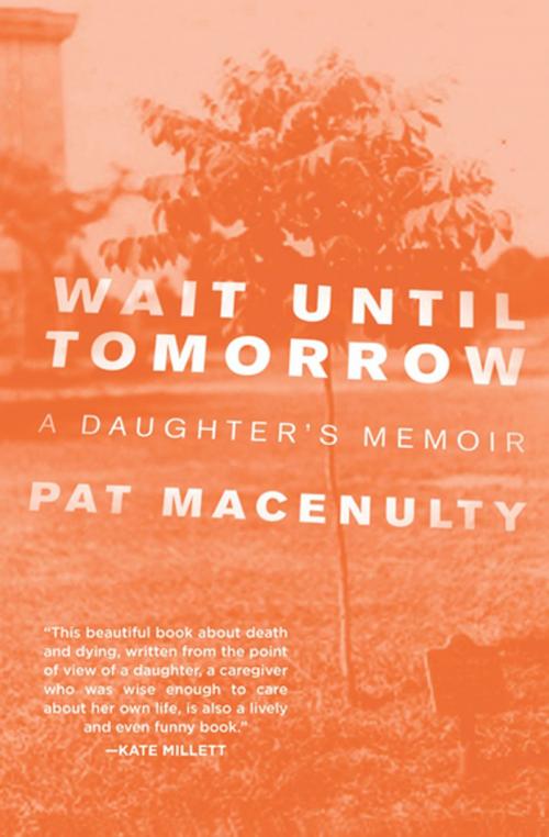 Cover of the book Wait Until Tomorrow by Pat MacEnulty, The Feminist Press at CUNY