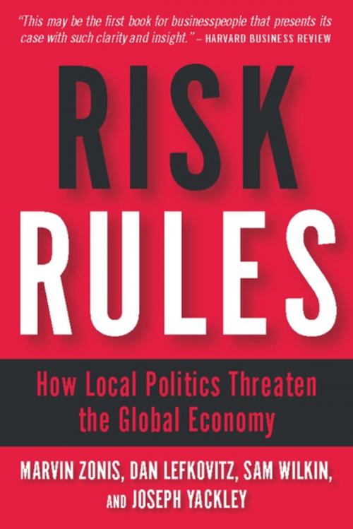 Cover of the book Risk Rules by Marvin Zonis, Dan Lefkovitz, Sam Wilkin, Joseph Yackley, Agate Publishing