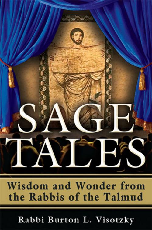 Cover of the book Sage Tales by Rabbi Burton L. Visotzky, Jewish Lights Publishing