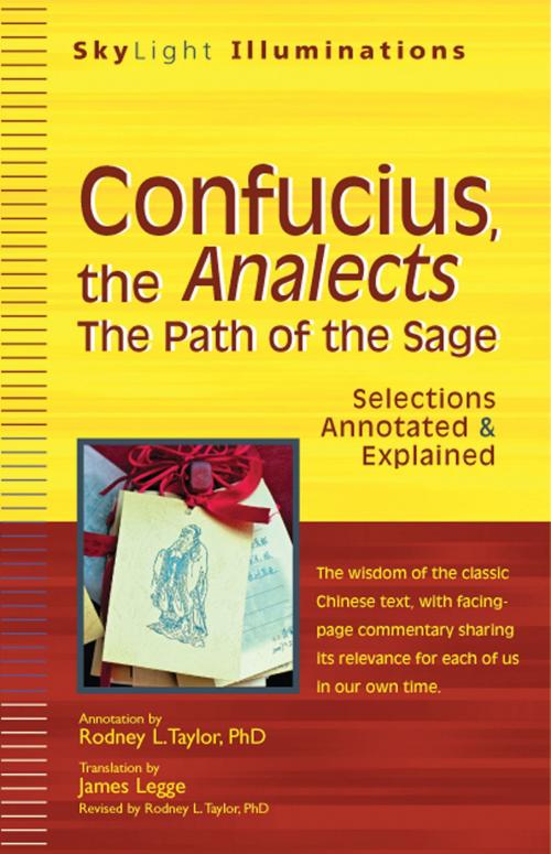Cover of the book Confucius, the Analects by Rodney L. Taylor, PhD, Turner Publishing Company