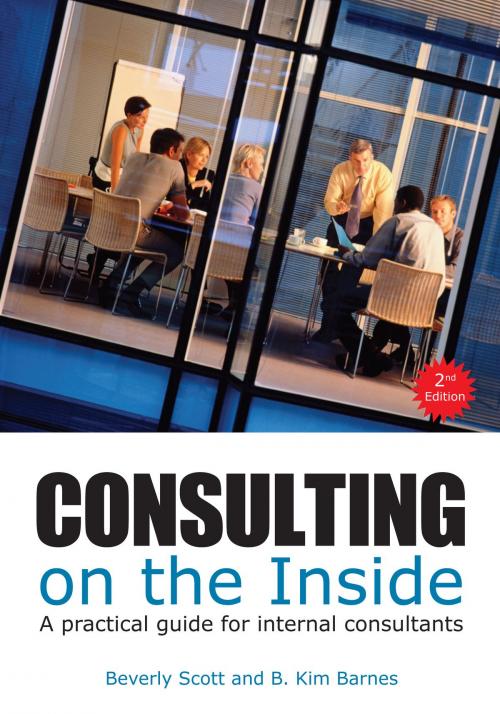 Cover of the book Consulting on the Inside, 2nd ed. by Beverly Scott, B. Kim Barnes, Association for Talent Development