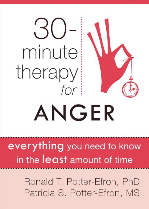 Cover of the book Thirty-Minute Therapy for Anger by Ronald Potter-Efron, MSW, PhD, Patricia Potter-Efron, MS, New Harbinger Publications