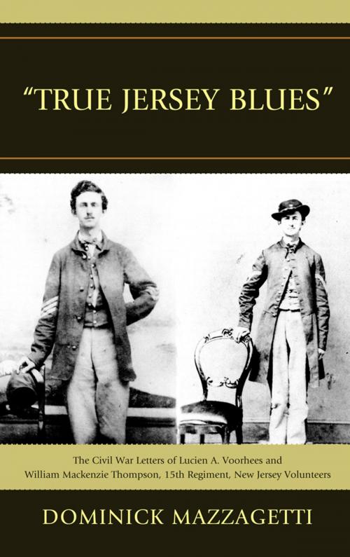 Cover of the book 'True Jersey Blues' by Dominick Mazzagetti, Fairleigh Dickinson University Press