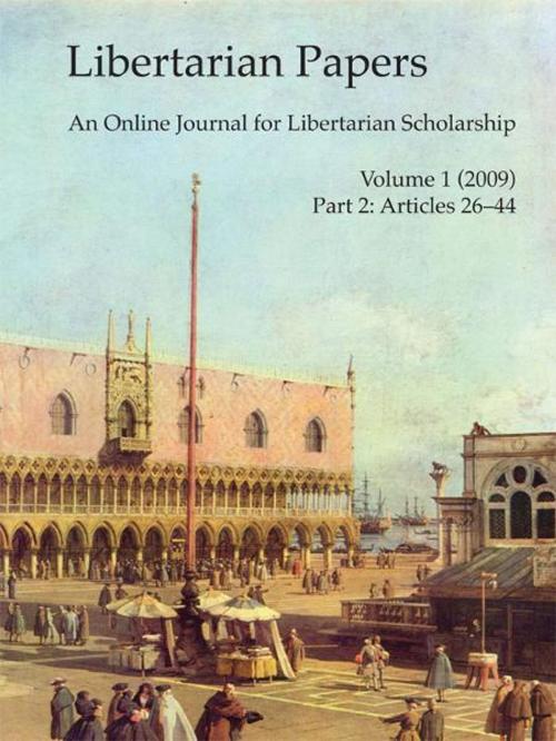 Cover of the book Libertarian Papers, Vol. 1, Part 2 (2009) by Stephan Kinsella, BookBaby