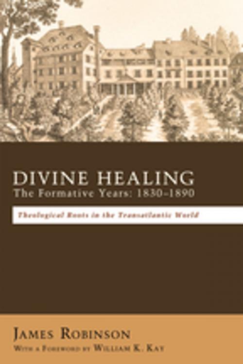 Cover of the book Divine Healing: The Formative Years: 1830–1880 by James Robinson, Wipf and Stock Publishers