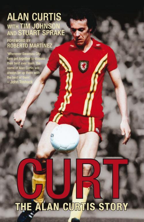 Cover of the book Curt by Alan Curtis, Tim Johnson, Stuart Sprake, Mainstream Publishing