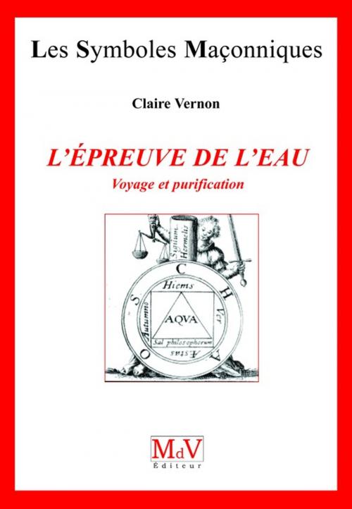 Cover of the book N.29 L'épreuve de l'eau by Claire Vernon, MDV - la maison de vie