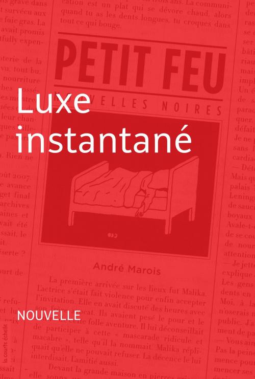 Cover of the book Luxe instantané by André Marois, La courte échelle