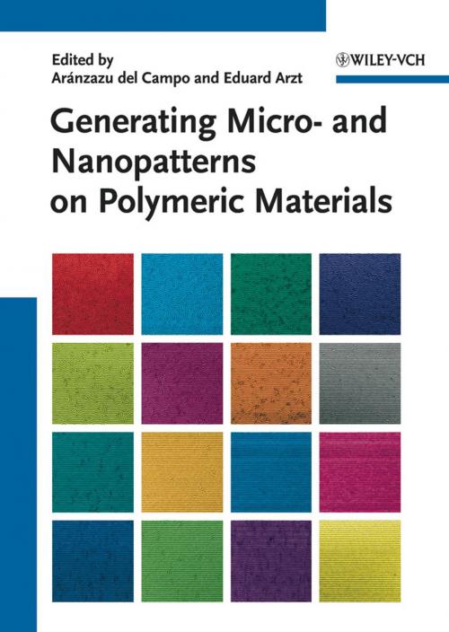 Cover of the book Generating Micro- and Nanopatterns on Polymeric Materials by , Wiley
