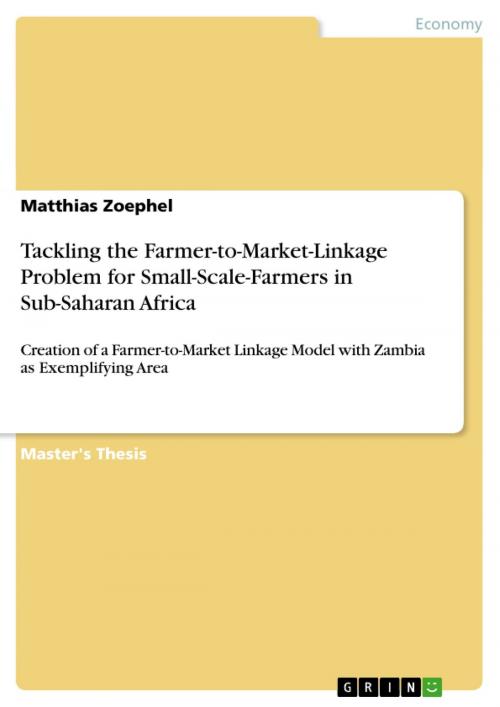 Cover of the book Tackling the Farmer-to-Market-Linkage Problem for Small-Scale-Farmers in Sub-Saharan Africa by Matthias Zoephel, GRIN Publishing