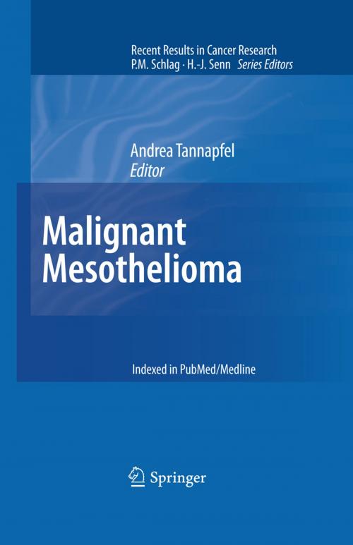 Cover of the book Malignant Mesothelioma by , Springer Berlin Heidelberg