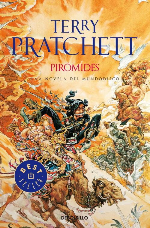 Cover of the book Pirómides (Mundodisco 7) by Terry Pratchett, Penguin Random House Grupo Editorial España