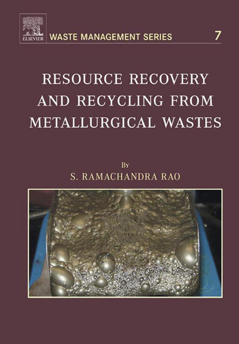Big bigCover of Resource Recovery and Recycling from Metallurgical Wastes
