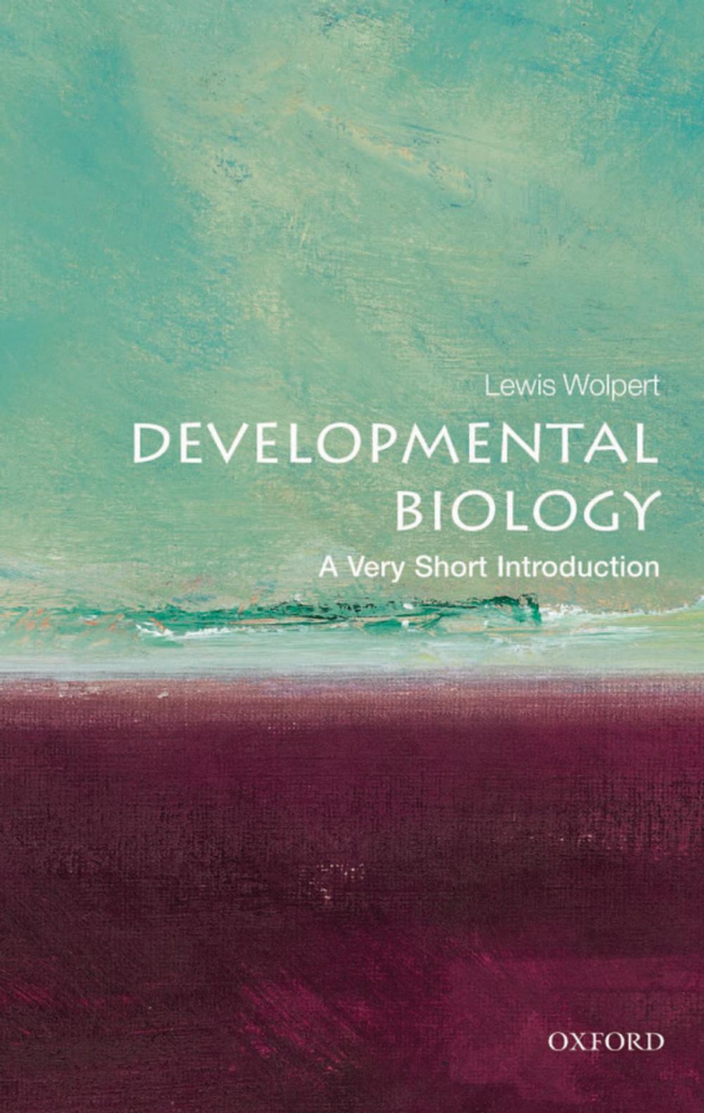 Big bigCover of Developmental Biology: A Very Short Introduction