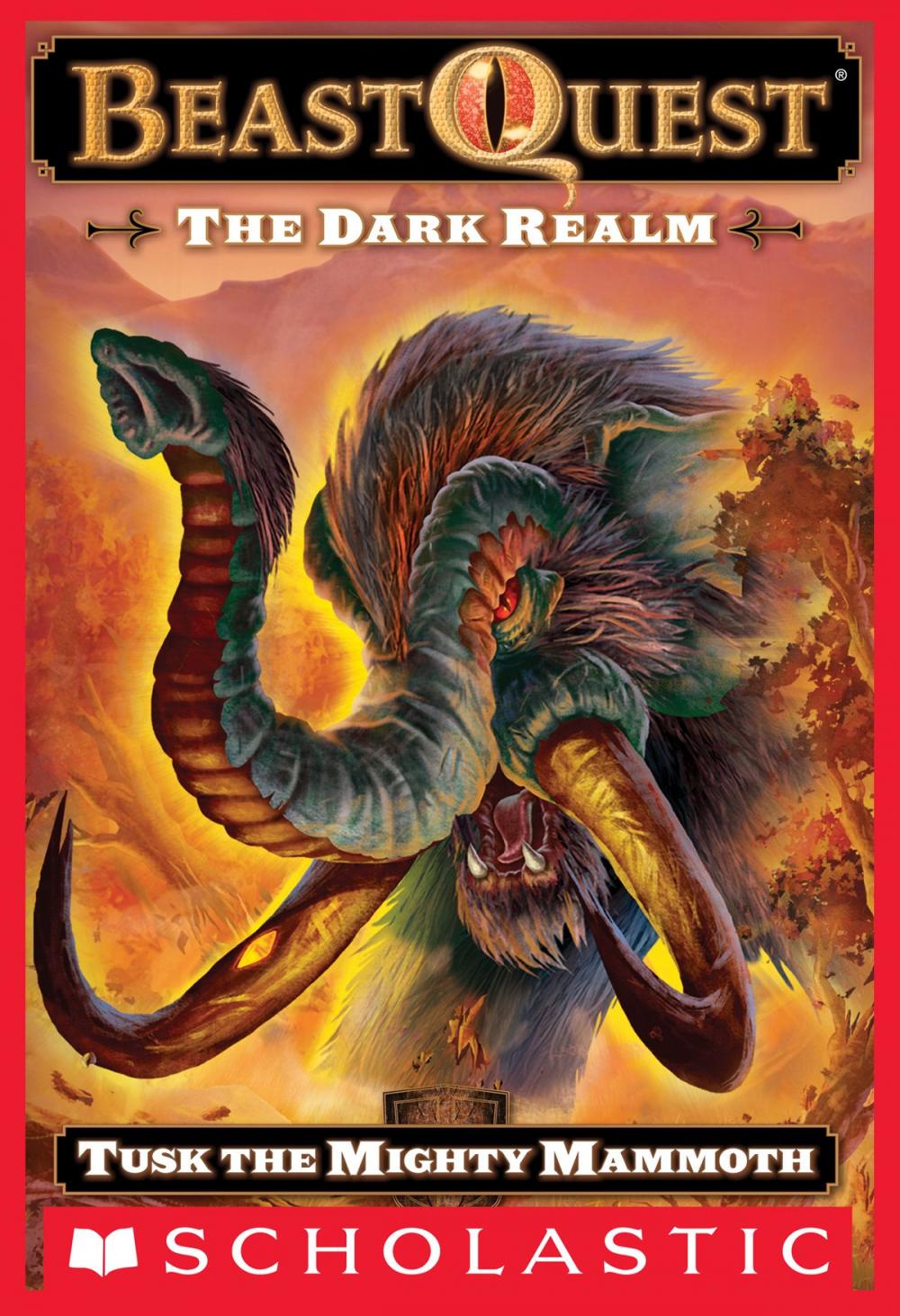 Big bigCover of Beast Quest #17: The Dark Realm: Tusk the Mighty Mammoth