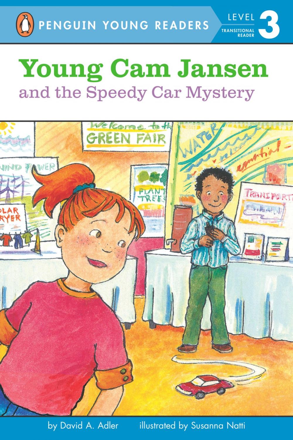 Big bigCover of Young Cam Jansen and the Speedy Car Mystery