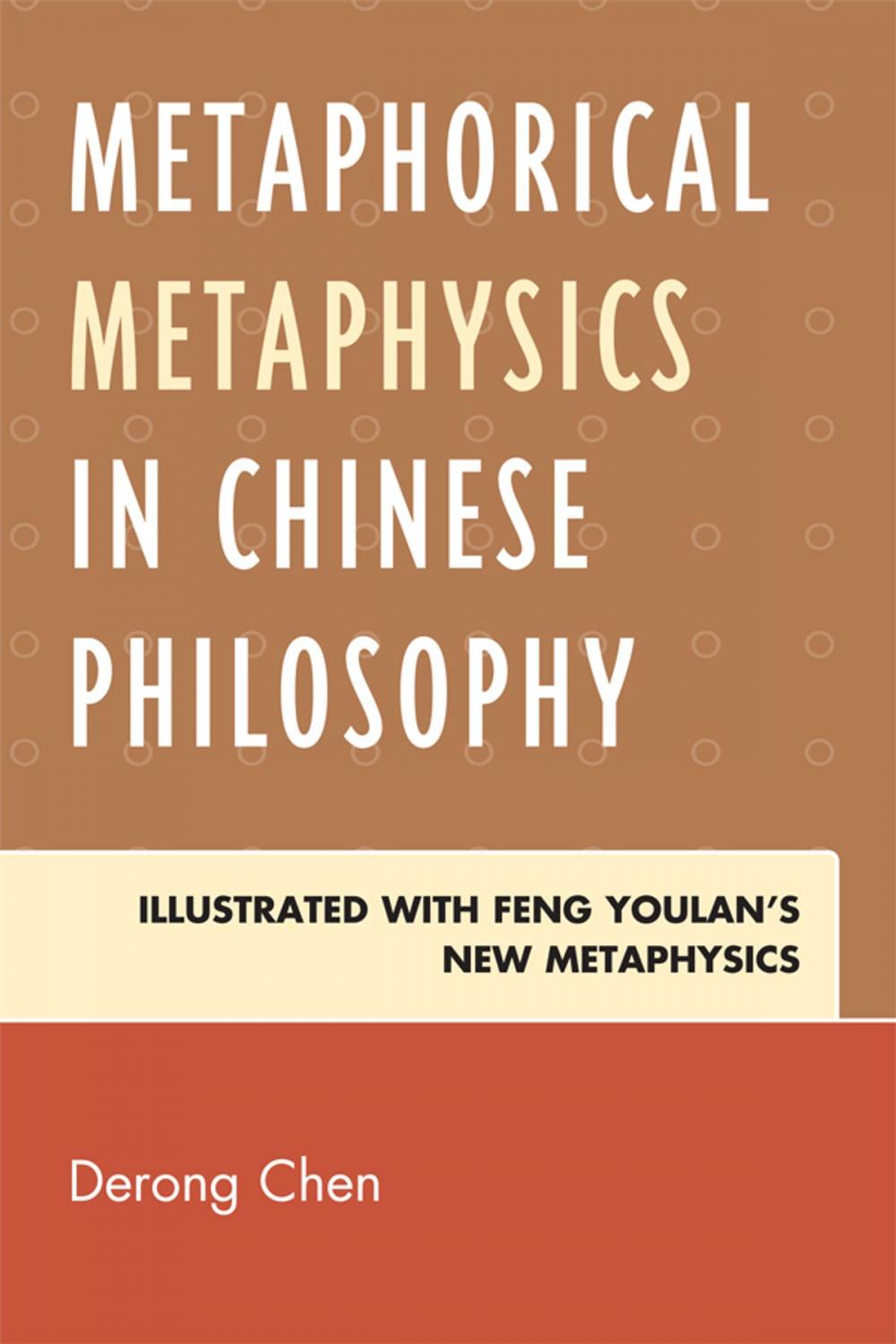 Big bigCover of Metaphorical Metaphysics in Chinese Philosophy