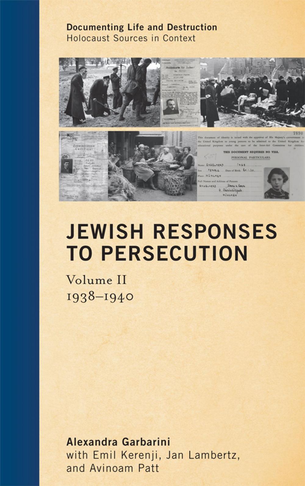 Big bigCover of Jewish Responses to Persecution