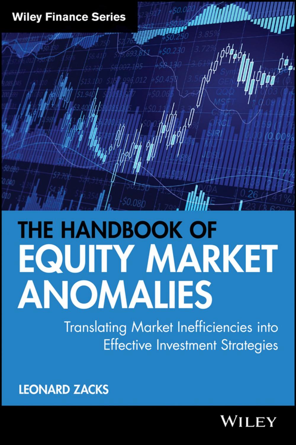Big bigCover of The Handbook of Equity Market Anomalies