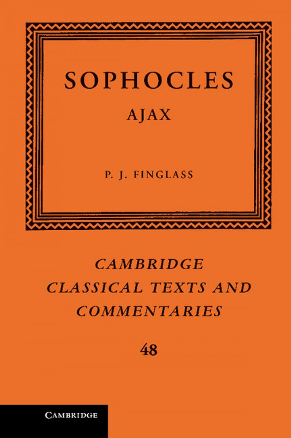 Big bigCover of Sophocles: Ajax