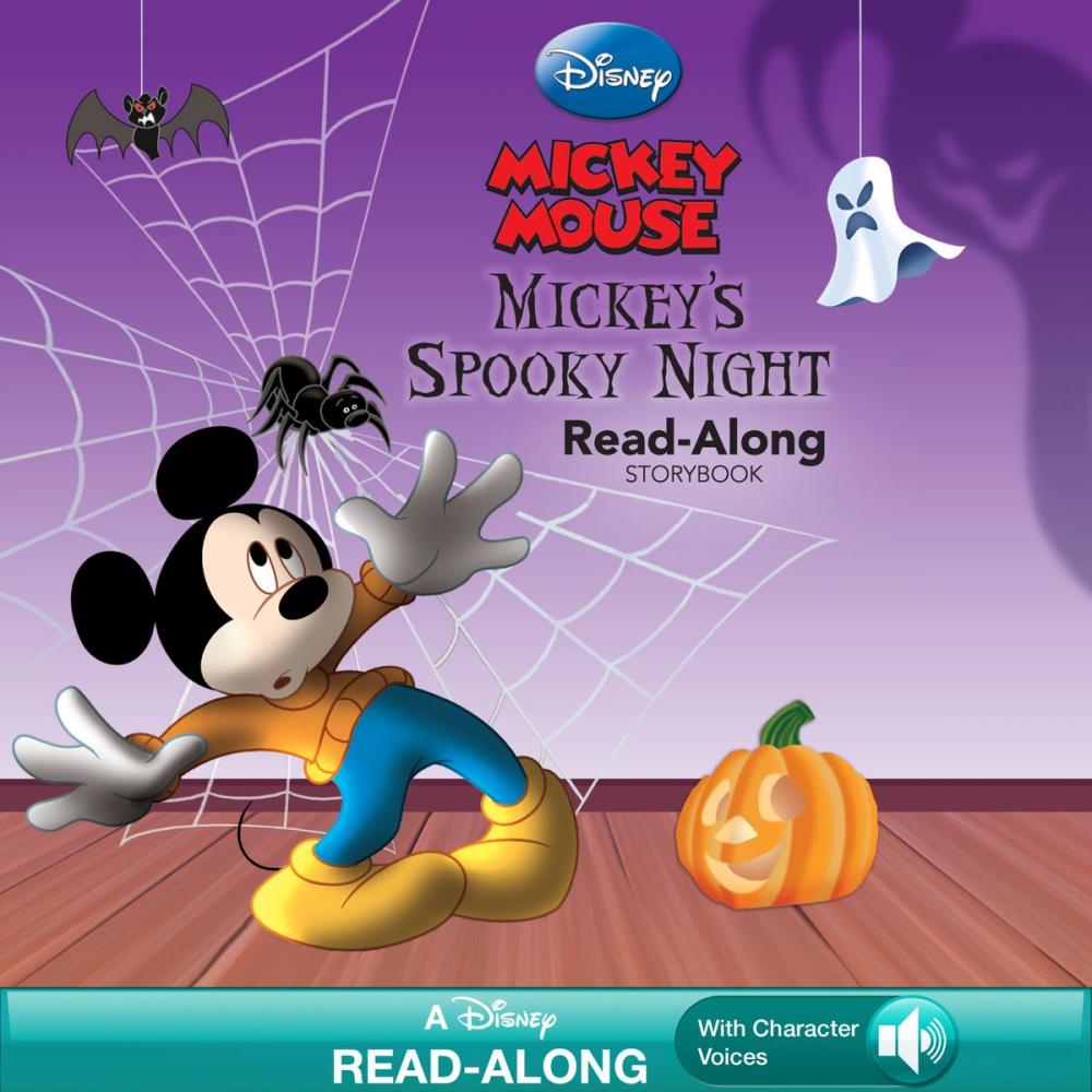 Big bigCover of Mickey's Spooky Night Read-Along Storybook