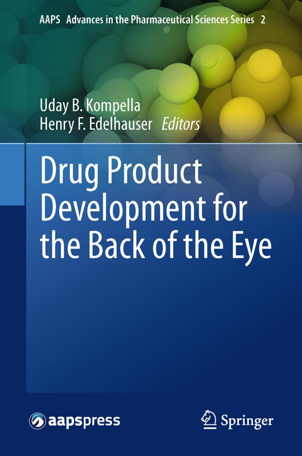 Big bigCover of Drug Product Development for the Back of the Eye